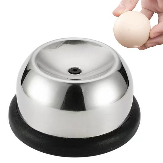 Дырокол для вареных яиц, нержавеющая сталь, инструмент для прокалывания яиц, инструмент для удаления скорлупы, легко очищает яйца, пирсинг для вареных яиц