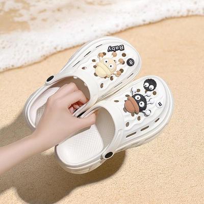 Летние нескользящие сабо из ЭВА для мужчин и женщин - Мягкая подошва, повседневная пляжная и уличная обувь