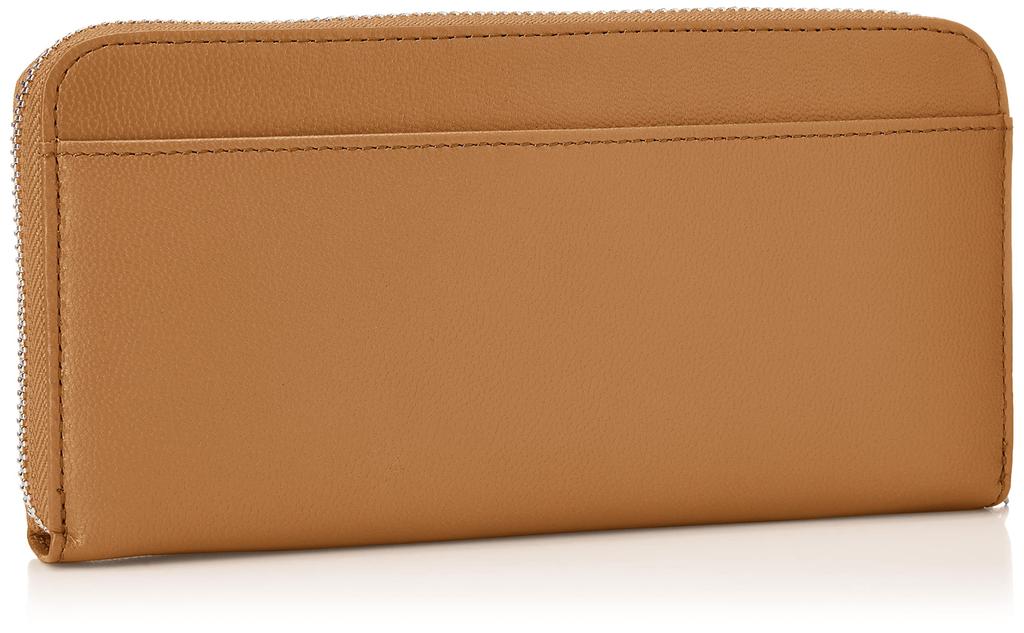 Длинный кошелек с круглой молнией и лентой в стиле ретро из современной козьей кожи с подвеской JSLW2BT1 эксклюзивный верблюжий цвет [Jill Stuart] [Grandeur] (Включает коробку)