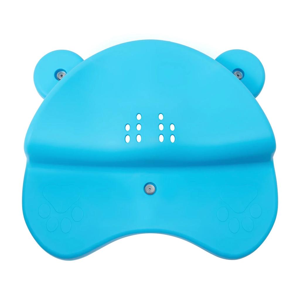 Foldable Adult Bath Tub, 38Inch Collapsible Soaking Bathtub Blue Thickened Plastic Folding Bathtub Rectangle for Household