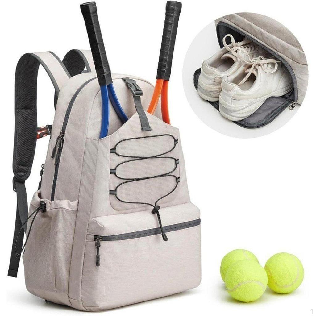 Tennis Bag Pickleball Carrier Professional Versatile for Men and Women Organizer Outdoor