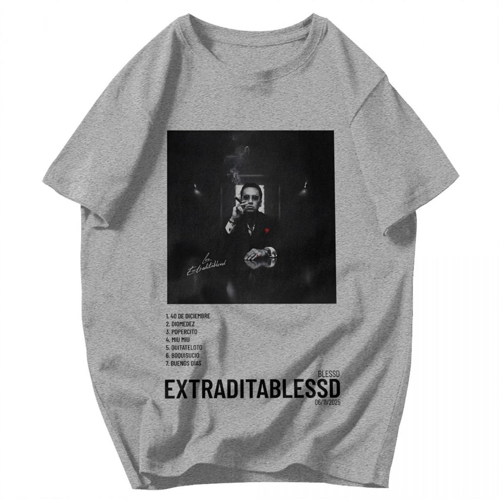 Men T Shirt Blessd Extraditablessd Pops Y2K Graphic Quality Unisex Clothes T Shirts