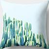 New Creative Home Green Plant Succulent Pillowcase Flower Leaves Car Pillow Cushion
