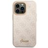 Guess Guhcp14Lhg4Shp Iphone 14 Pro6,1 Różowy/Pink Hard Case 4G Vintage Gold Logo