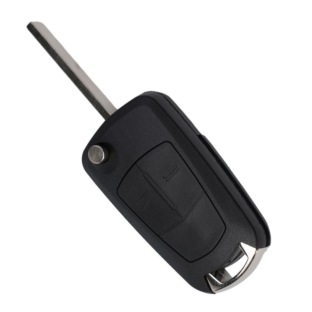 2-кнопочный дистанционный откидной брелок для ключей для Opel Corsa D Zafira B Astra H Tigra 2-ключевые аксессуары для транспортных средств
