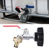 IBC Tote Tank Adapter Rustproof Corrosion Resistant Easy To Install Garden Hose Connector Replacement Valve Fitting