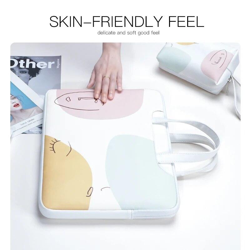 Сумка для ноутбука 13,3 15,6 14 дюймов, водонепроницаемая сумка для ноутбука, чехол для Macbook M1 Air Pro 13 15, сумка через плечо Huawei, портфель