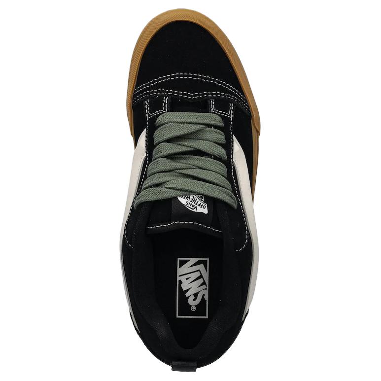 Vans Knu Skool Удобные Универсальные Скейт-Кеды Женские Кроссовки Черные VN000DAJYJ71