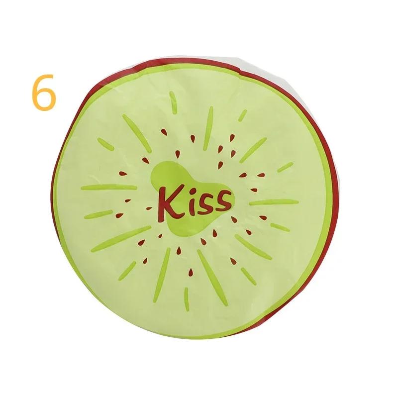 Ванная комната мультфильм фруктовый узор шапочка для душа эластичная водонепроницаемая банная шапочка многоразовый головной убор для женщин шапочка для сна инструмент для ванной комнаты