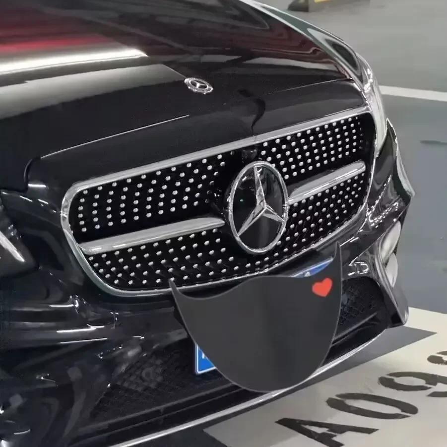 AATB1 Car Grill Emblem Star Badge Front Grill Logo For Mercedes Benz W204 W205 X253 X156 W176 W177 W167 W246 W117 X167 Accessories