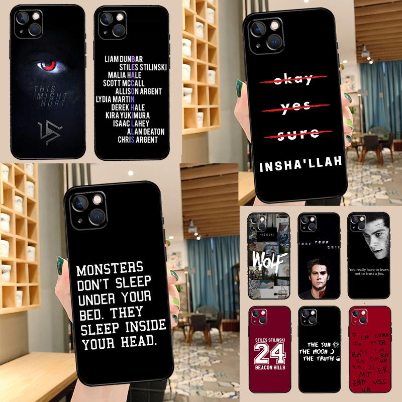 Teen Wolf Beacon Hills Phone Case For Samsung Galaxy S26 S25 S24 S20 S21 S22 S23 Ultra S10 Plus S25 FE Cover Shell