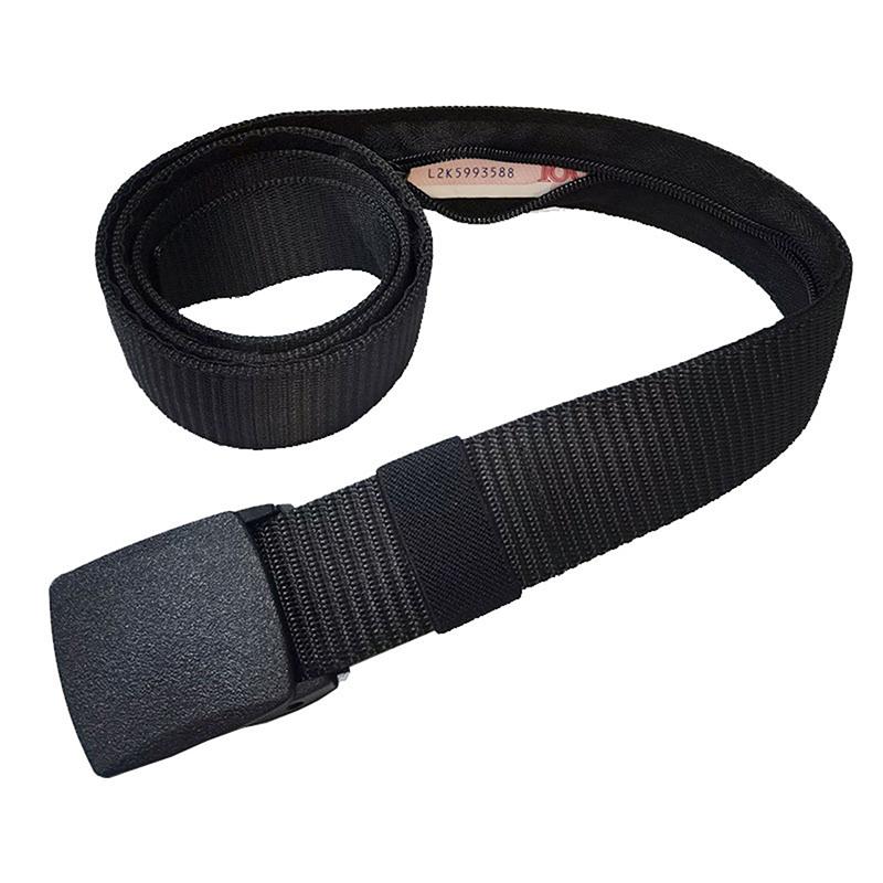 Travel Cash Anti Theft Belt Waist Bag Women Portable Hidden Money Strap Belt Wallet Waist Pack Men Hiding Belt For Men Women