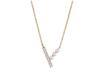 [NAOTJEWELRY] [Naot Jewelry] Женское колье Кубический цирконий Жемчуг Золото CZ&Жемчуг V-образное колье