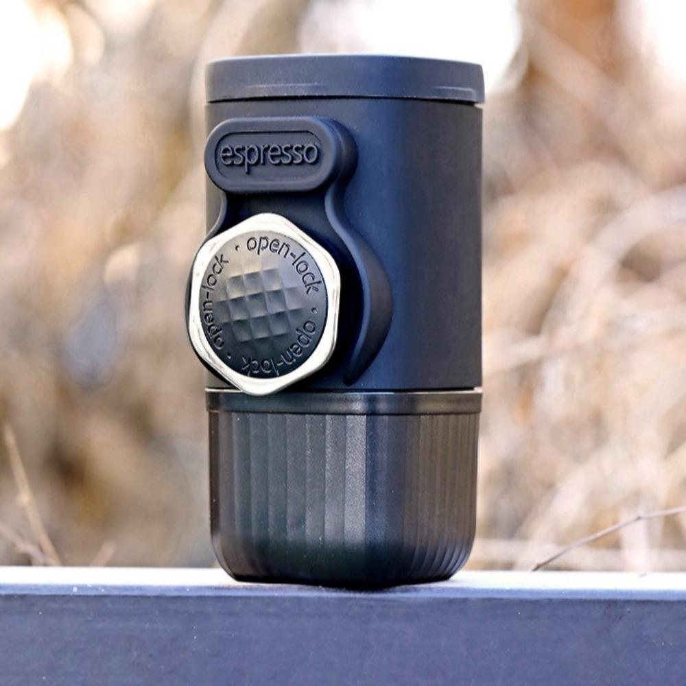 Мини-кофемашина ручного прессования 2 в 1 дорожная кофемашина для улицы