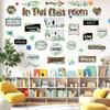 Eucalyptus Positive pirational Affirmation Bulletin Board Decor Nature Classroom Decor Classroom Greenery Themes Decoration Sets