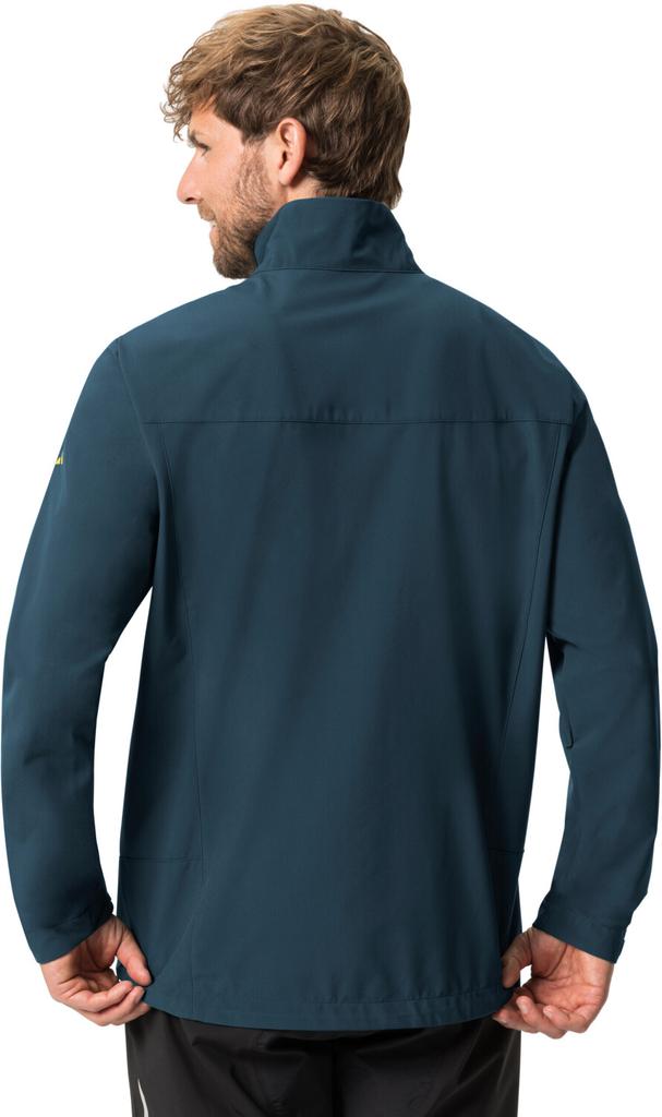 Куртка VAUDE Мужская куртка Hurricane Jacket IV темное море/желтый