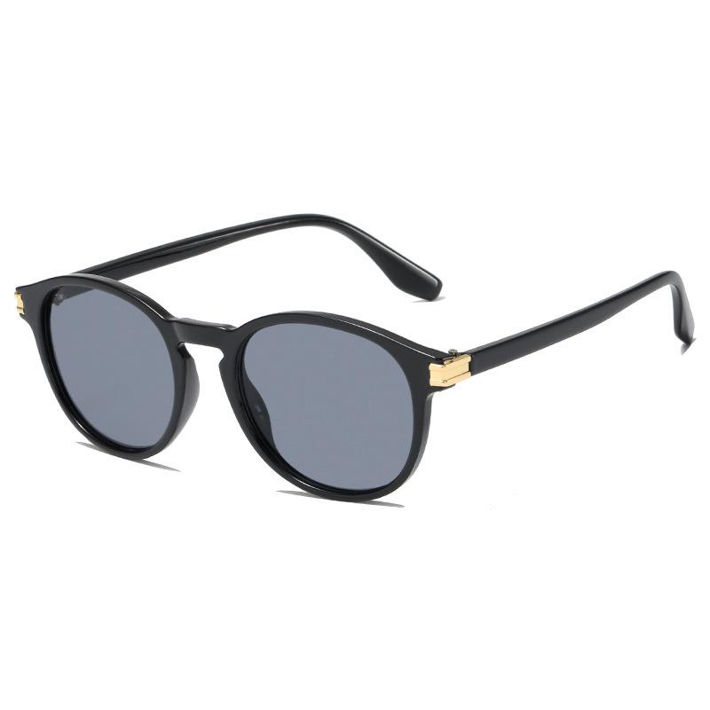Unisex Sunglasses Large Frame Round Face Big Face Thin Glasses Gradual Change Sunglasses