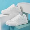 2025 New Women's Shoes Korean Version Fashion Breathable Mesh Sports Board Shoes Student Versatile Sports Casual White Shoes