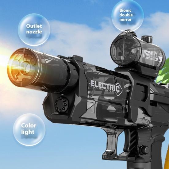 Электрический водный шутер для взрослых и детей, водяная струя, игрушка со светодиодными огнями, ночная водный шутер, летняя водная забава, игрушка для отдыха на открытом воздухе