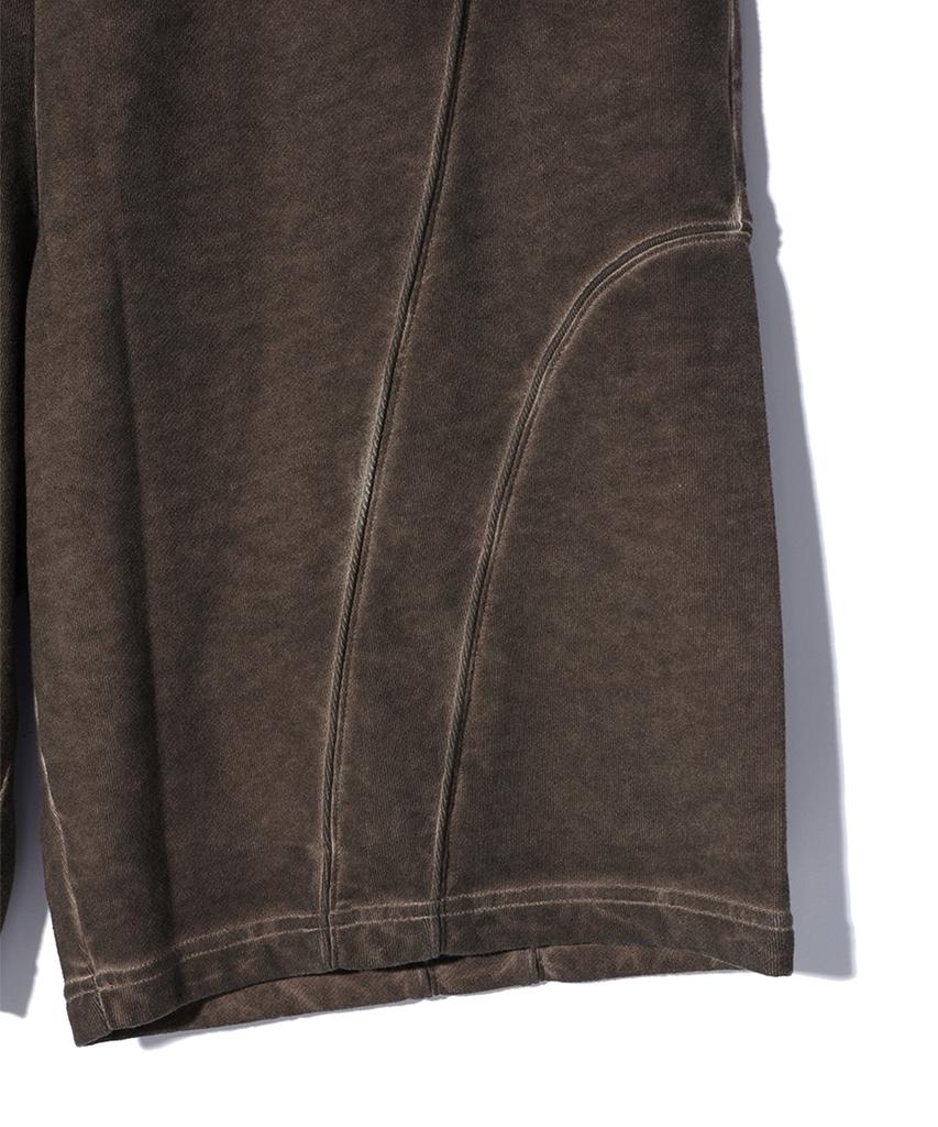 CRITIC Wormhole Washed Short Pants Brown