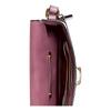 COACH shoulder bag Studio 25 C label flip built-in multi-function adjustable strap crocodile embossed leather crossbody regular women's purple