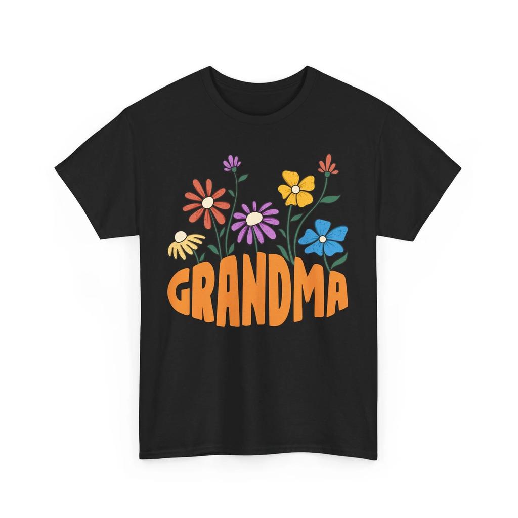 Grandma Spring Fling T-Shirt | Warm Days & Floral Pattern Tee |