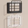 Punch-Free Router Storage Racks Living Room Wall-Mounted Sundries Organization Holders Home Gadgets Metal Plug Row Shelf