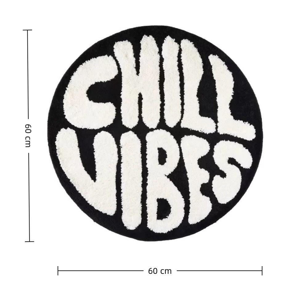 Мягкий 3D Круглый Ковер Кашемировый 60x60см Ковер для Спальни с Буквенным Узором Высоко Впитывающий Пушистый Круглый Коврик для Гостиной