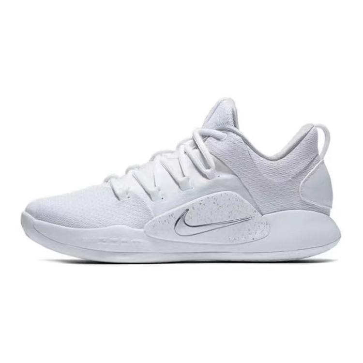 Nike Hyperdunk X Низкие баскетбольные кроссовки для мужчин, устойчивые к скольжению и истиранию, Черно-белые AR0465-100(Команда47-HD)