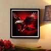 New Arrival 5D DIY Full Circle Diamond Painting "Red Flying Eagle" Embroidery Cross Stitch Home Decor Gift