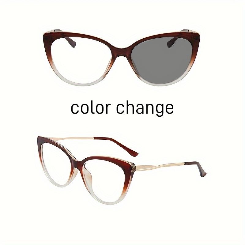 1Pcs New Personalized Ins Style Anti Blue Light Glasses  Cat Eye Frame Women'S Fashionable High-End Glasses