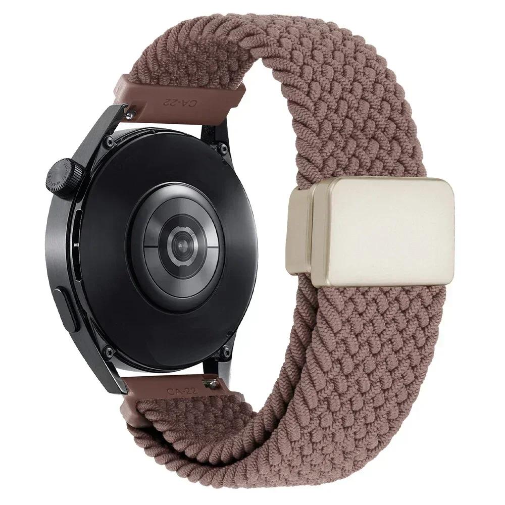 Для Huami AMAZFIT BALANCE 2/Active 2 Плетеная нейлоновая ремешок для часов Для AMAZFIT BIP 6 5 GTR/GTS 2e 2 3 4 Эластичный браслет 20/22 мм Ремешок