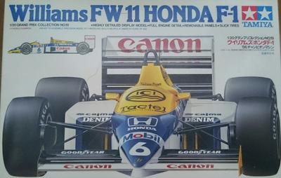 Масштаб Tamiya Williams FW11 Honda 1/20 F-1 [Игрушки и Хобби]
