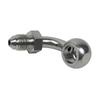 Stainless Steel 3/8" 10mm AN3 90 Degree Banjo Brake Line Adaptor Fitting For Harley Touring Road King FLHX FLHT Sportster