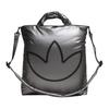 Adidas Originals Trefoil Polyurethane Shoulder Bag, Crossbody Bag, Handbag Regular Unisex Silver Gray JW1714