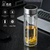 Двухслойная термокружка для чая из боросиликатного стекла Xinuo XN-6593