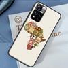 Africa Map Geography Painted Case For Xiaomi Redmi Note 14 13 11 9 10 12 Pro 9S 10S 11S 12S Redmi 10C 12C 13C 14C Cover