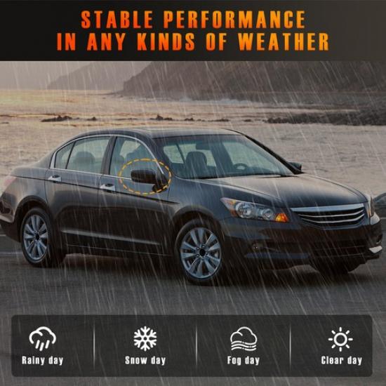 Right Side Rear View Mirror Cover Cap Trim Passenger For Honda Accord 2008-2013