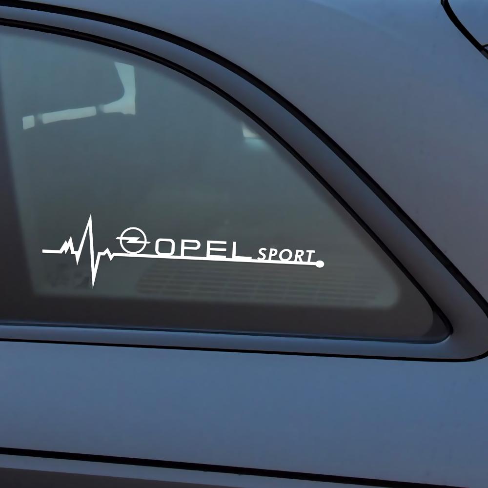 Автомобильные светоотражающие декоративные наклейки на боковые окна Аксессуары для Opel Astra H G J Insignia Mokka Zafira Corsa Vectra C D Antara