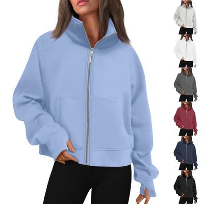 Женское однотонное модное пальто с длинным рукавом