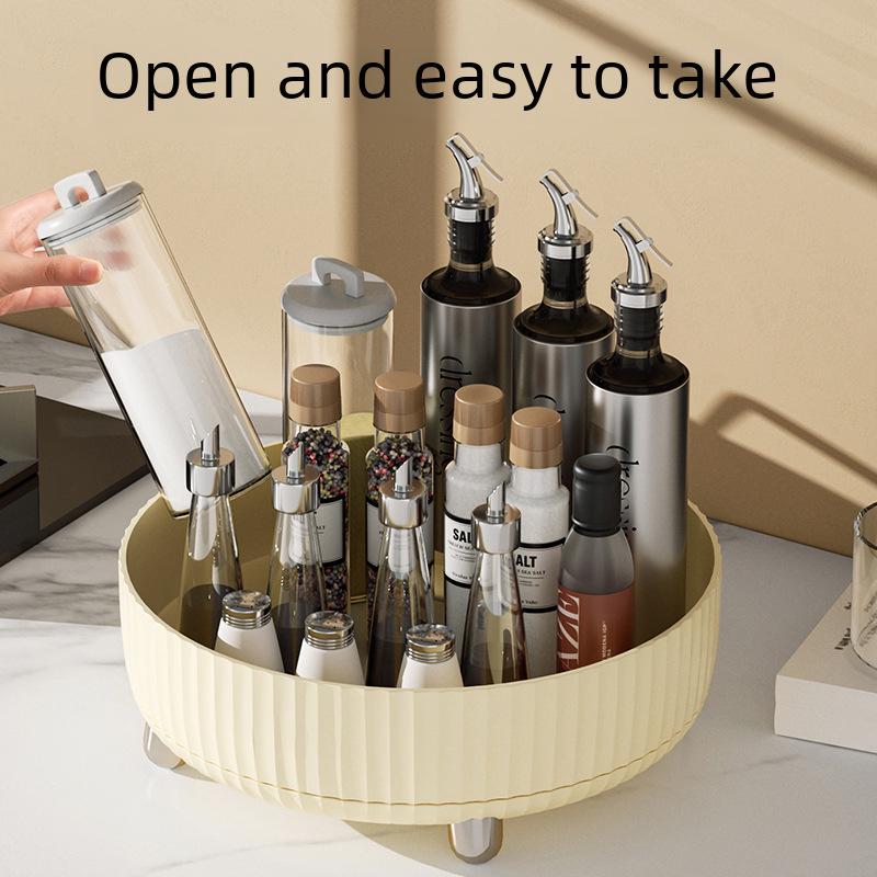 Роскошный вращающийся кухонный лоток-органайзер для специй