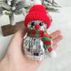 Снеговик Рождественские украшения Мультфильм Диско Снеговик Рождественская елка Подвесные украшения Подвески Новый год 2025 Вечеринка Домашний декор Подарок