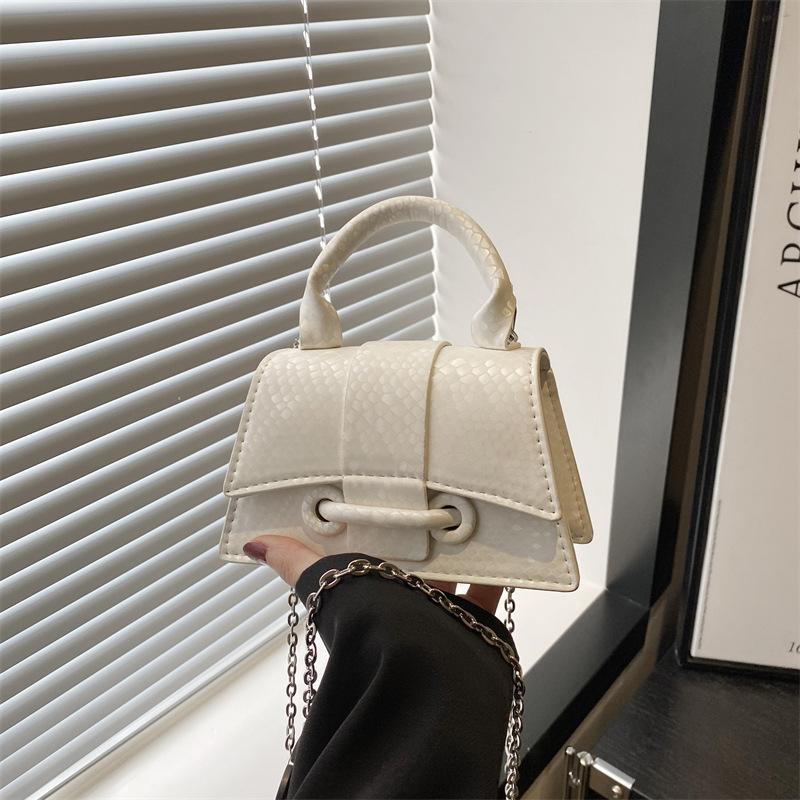 Изысканная мини-сумочка Модная личность Литературный темперамент Простая текстура Универсальная наплечная сумка-мессенджер