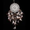 5 Rings Feather Dream Catcher Home Wall Hanging Decoration Ornament Craft