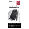 Elecom Macbook Pro 13 15 Macbook Air 13 Keyboard Cover Silicone Type JIS Layout Made In Japan Black PKS-MACB10BK