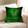 JJagermeister Logo Maple Design Cushion Cover Happy Autumn Harvest Decor Holiday Decorati Pillow Cover