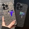Luxury Cortex Bear Phone Case For Iphone 14 13 12 11 Pro Max Plus Cute Laser Bumper Shockproof Cases Cover