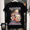 Тайская версия Iron Maiden Тайский импортный Хлопковая футболка в стиле Rock Metal Высококачественная Люксовая горячий товар Унисекс Хлопковые Оверсайз футболки