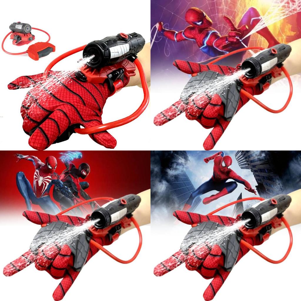 Colorful And Fun Water Shooting Spider Wrist Launcher Kids Wearable Water Gun Toy