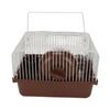 Hamster Cage Breathable Portable Small Animal House with Water Bottle Bowl Running Wheel for Guinea